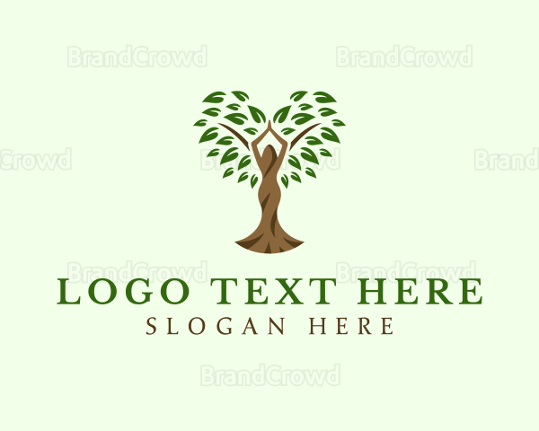 Natural Lady Tree Logo