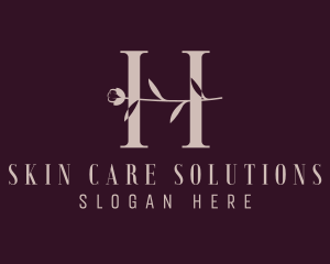 Dermatology - Dermatology Clinic Letter H logo design