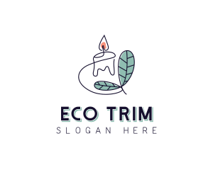 Eco Organic Candle logo design