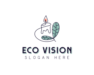 Eco Organic Candle logo design