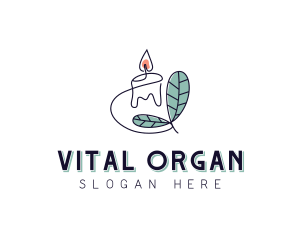 Eco Organic Candle logo design