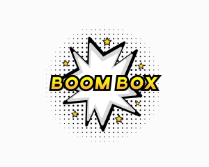 Explosion - Pop Art Comic logo design