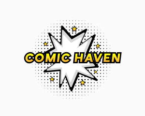 Pop Art Comic logo design