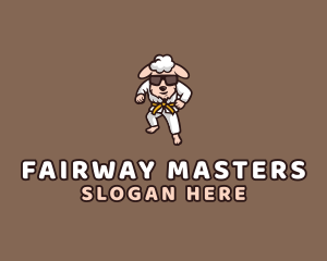 Sheep Martial Arts logo design