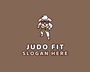 Judo - Sheep Martial Arts logo design