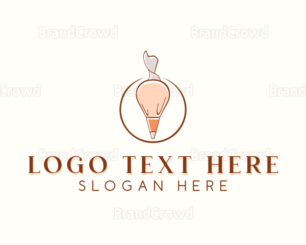 Pastry Piping Bag Logo