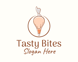 Baking Pastry Piping Bag Logo