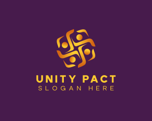 Unity People Organization logo design