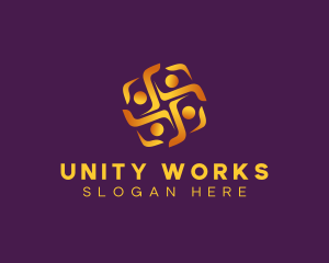 Unity People Organization logo design