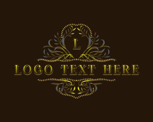 Luxury Organic Boutique logo design