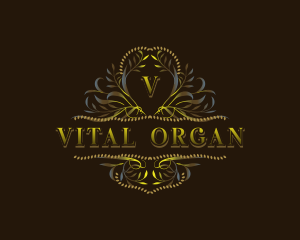 Luxury Organic Boutique logo design