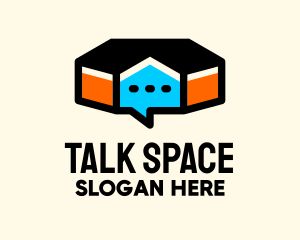 Conversation - Email Chat App logo design