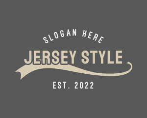 Jersey - Athlete Varsity Team logo design