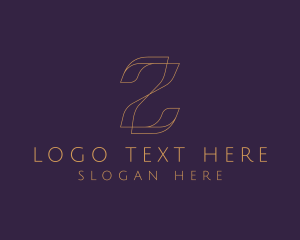 Stylish - Gold Jeweller Letter Z logo design