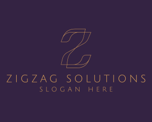 Gold Jeweller Letter Z logo design