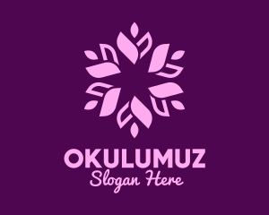 Scent - Purple Floral Wreath logo design