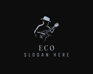 Guitar Instrument Performer Logo