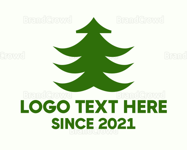 Forest Pine Tree Logo