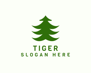 Forest Pine Tree Logo