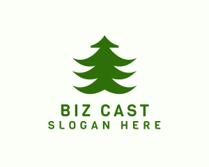 Tree Planting - Forest Pine Tree logo design