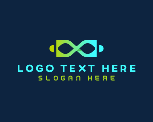 Biotech - Infinity Loop Company logo design