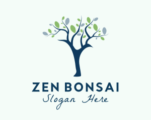 Bonsai - Nature Tree Park logo design