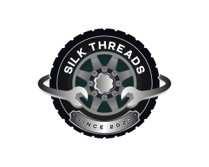 Tire Mechanic Wrench Logo