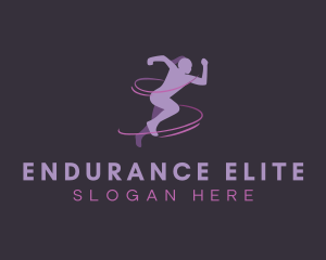 Triathlon - Runner Athlete Fitness logo design