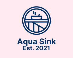 Sink - Bathroom Bowl Sink logo design