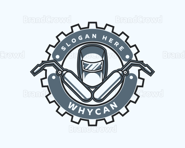 Welding Cog Fabrication Logo