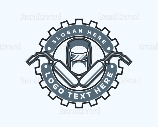 Welding Cog Fabrication Logo