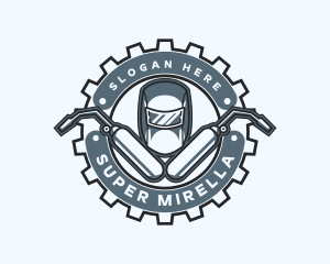 Machinist - Welding Cog Fabrication logo design