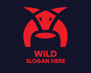 Horns - Evil Bull Gaming logo design