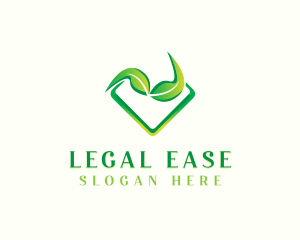 Natural Agriculture Leaf  Logo