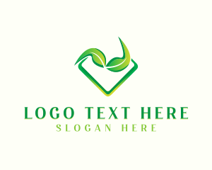 Natural Agriculture Leaf  Logo