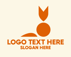 Simple - Simple Abstract Fox logo design