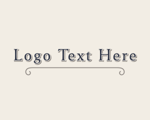 Wordmark - Premium Elegant Business logo design