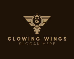 Royal Crown Wing logo design