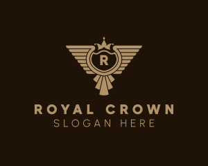 Royal Crown Wing logo design