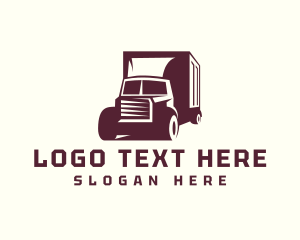 Haulage - Logistics Automotive Truck logo design