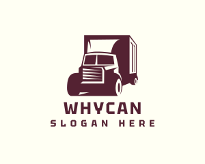 Logistics Automotive Truck  Logo