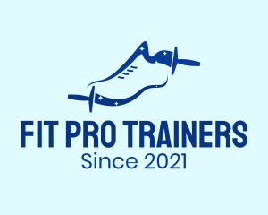 Trainers - Shoe Wiper Cleaning logo design