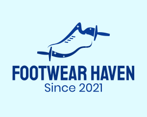 Shoe Wiper Cleaning logo design