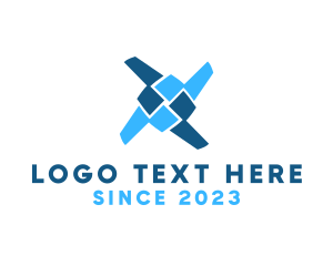 Communication - Propeller Tech Company logo design