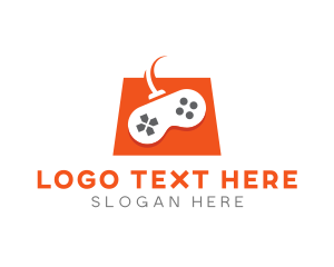 Video Game - Game Controller Bag logo design