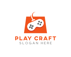 Game Controller Bag logo design