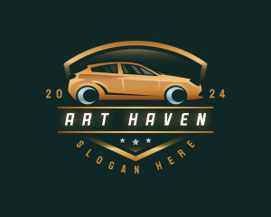 Automobile Luxury Car logo design