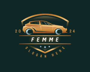 Automobile Luxury Car logo design