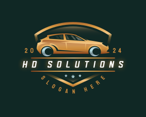 Automobile Luxury Car logo design