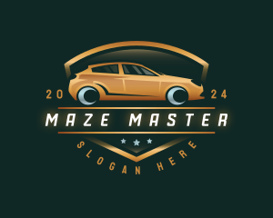 Automobile Luxury Car logo design